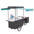 Electric Trike Food Cart 300 KG Yük Kapasiteli Uzun Kullanım