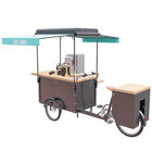 Çay İçecekler İçin Kahve Otomatı İçin Paslanmaz Çelik Mobil Satış Sepeti