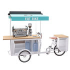1 Yıl Garanti CE Belgesi ile Çok Amaçlı Ticari Kahve Bisiklet Arabası