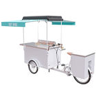 Isıya ve Yağa Dayanıklı 304 Paslanmaz Çelik Çalışma Tezgahı ile EQT Barbekü Vending Cart