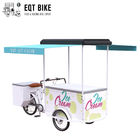 Disk Frenli Dondurma Bisiklet Arabası 18KM/H Dondurma Otomatı Üç Tekerlekli Bisiklet